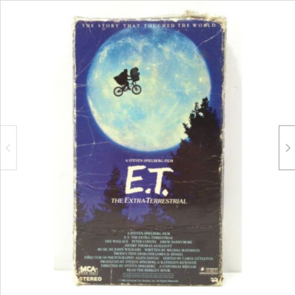 MCA Media Et The Extraterrestrial Vhs 982 4972e1m Poshmark